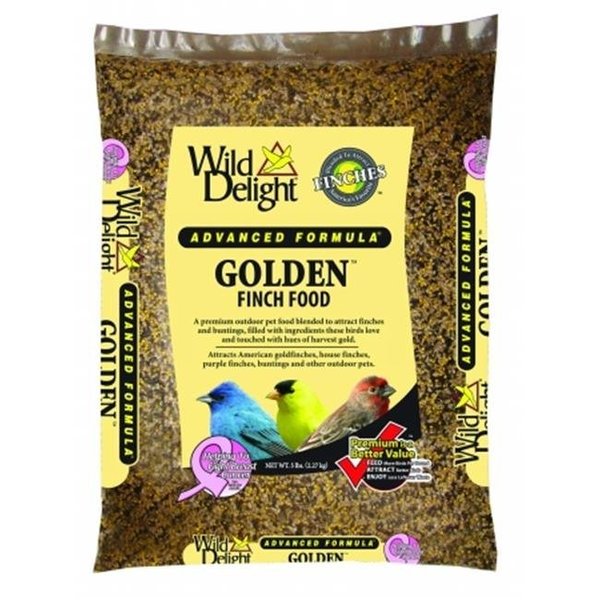 D&D Commodities D&D Commodities Wild Delight Golden Finch Food 5 Lb 373050 99033